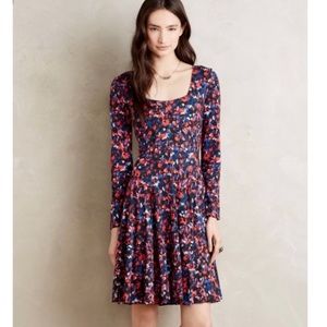 Anthropologie HD in Paris Saraid Long Sleeve Dress